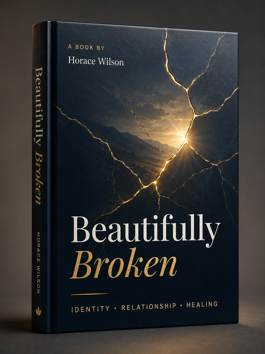 Beautifully Broken book cover by Horace Wilson